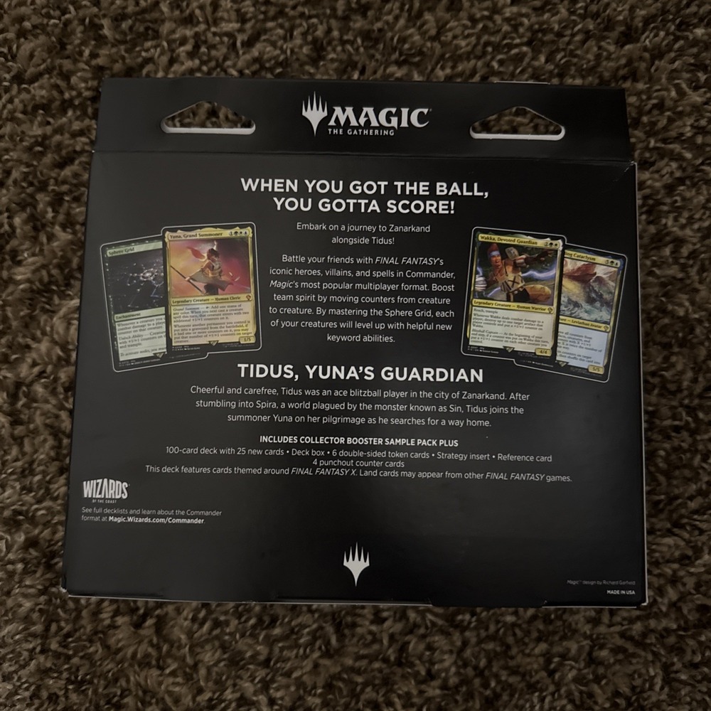 Magic: The Gathering Final Fantasy X Deck - Counter Blitz - Picture 2 of 2